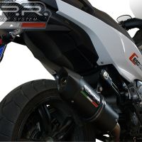 Escape compatible con Bmw C 650 Sport 2016-2020, Furore Evo4 Nero, Escape legal, homologado, silenciador con db killer desmontable y tubo de conexión específico 
