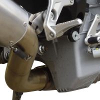 Escape compatible con Mv Agusta Brutale 800 2012-2016, M3 Poppy , Escape legal, homologado, silenciador con db killer desmontable y tubo de conexión específico 