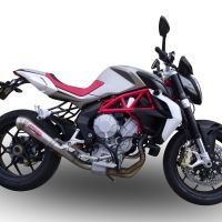 Escape compatible con Mv Agusta F3 800 2017-2020, Powercone Evo, Escape homologaedo, legal para mercados fuera de la UE, incluido tubo de enlace y db killer extraíble 