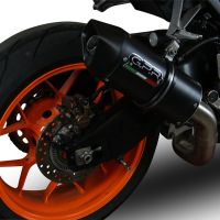 Escape compatible con Honda Cbr 1000 Rr 2014-2016, Furore Nero, Escape legal, homologado, silenciador con db killer desmontable y tubo de conexión específico 