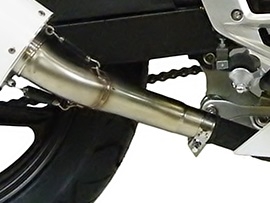 Escape compatible con Honda Cbr 300 R 2014-2016, M3 Inox , Escape racing, silenciador con tubo de conexion, articulo sin homologacion 