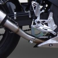 Escape compatible con Honda Cbr 500 R 2012-2016, Powercone Evo, Escape legal, homologado, silenciador con db killer desmontable y tubo de conexión específico 