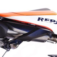 Escape compatible con Honda Cbr 600 Rr 2005-2006, Tiburon Titanium, Escape legal, homologado, silenciador con db killer desmontable y tubo de conexión específico 
