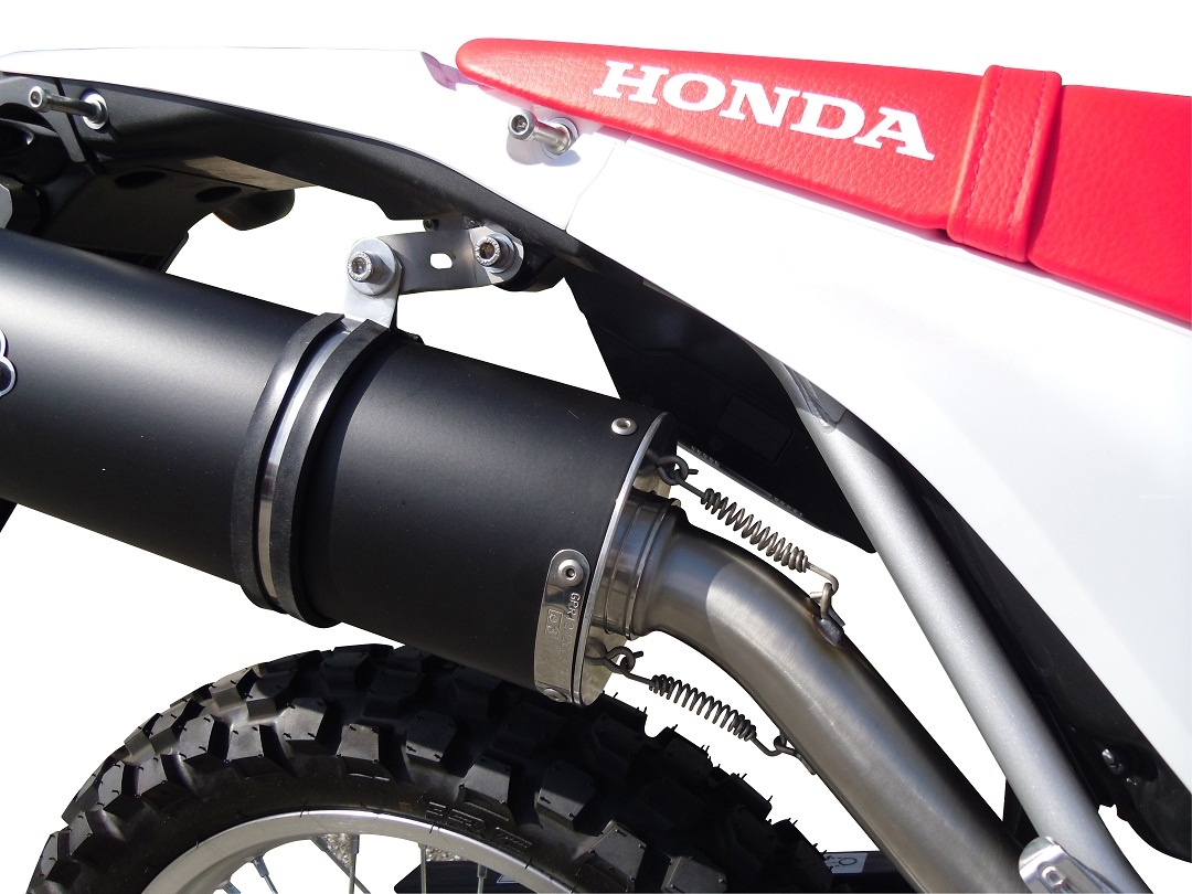 Escape compatible con Honda Crf 250 L - Rally 2017-2020, Albus Evo4, Escape homologaedo, legal para mercados fuera de la UE, incluido tubo de enlace y db killer extraíble 