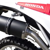 Escape compatible con Honda Crf 250 L - Rally 2017-2020, Albus Evo4, Escape homologaedo, legal para mercados fuera de la UE, incluido tubo de enlace y db killer extraíble 