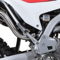 Escape compatible con Honda Crf 300 L - Rally 2021-2024, Dual Inox, Escape homologado, legal, con db killer extraíble, tubo de conexión y catalizador 