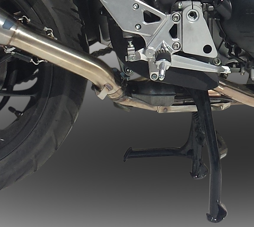 Escape compatible con Honda Vfr 800 X Crossrunner 800 2015-2016, Powercone Evo, Escape legal, homologado, silenciador con db killer desmontable y tubo de conexión específico 