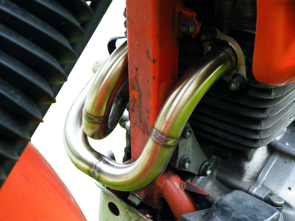 Escape compatible con Honda Dominator Nx 650 1988-2001, Decatalizzatore, Tubo supresor de catalizador 