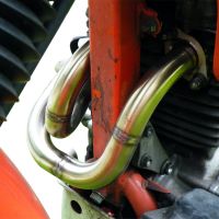 Escape compatible con Honda Dominator Nx 650 1988-2001, Decatalizzatore, Tubo supresor de catalizador 