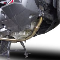 Escape compatible con Honda X-Adv 750 2021-2024, Decatalizzatore, Tubo supresor de catalizador 