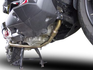 Escape compatible con Honda X-Adv 750 2021-2024, Decatalizzatore, Tubo supresor de catalizador 