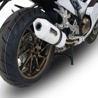 Escape compatible con Honda Vfr 800 F 2014-2016, Albus Ceramic, Escape legal, homologado, silenciador con db killer desmontable y tubo de conexión específico 