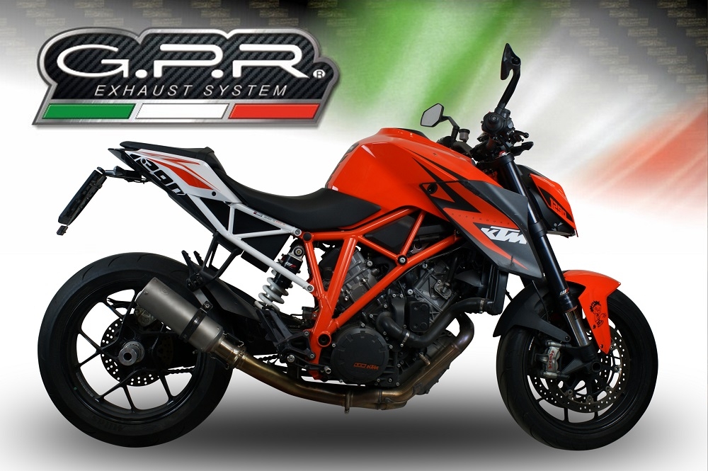 Escape compatible con Ktm Super Duke 1290 GT 2022-2024, M3 Inox , Escape legal, homologado, silenciador con db killer desmontable y tubo de conexión específico 