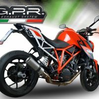 Escape compatible con Ktm Super Duke 1290 GT 2022-2024, M3 Inox , Escape legal, homologado, silenciador con db killer desmontable y tubo de conexión específico 