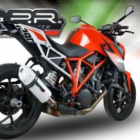 Escape compatible con Ktm Super Duke 1290 GT 2022-2024, Albus Evo4, Escape legal, homologado, silenciador con db killer desmontable y tubo de conexión específico 