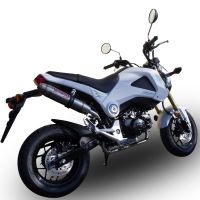 Escape compatible con Honda Msx - Grom 125 2018-2020, Deeptone Inox, Escape racing, linea completa, suministrado con colector especifico, articulo sin homologacion 