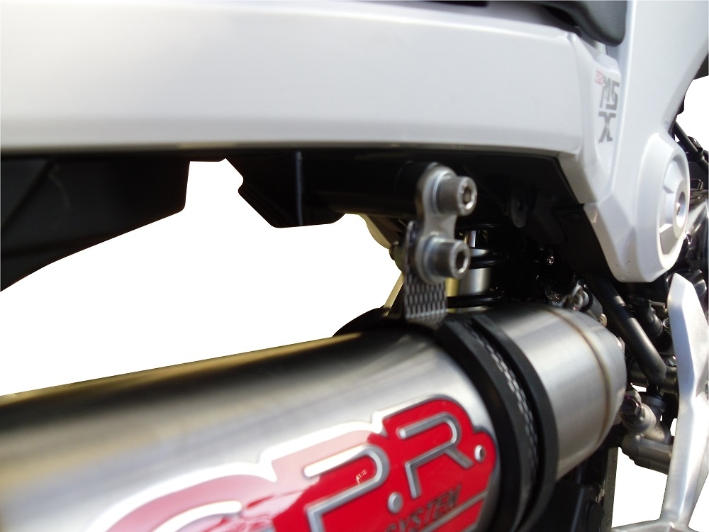 Escape compatible con Honda Msx - Grom 125 2018-2020, Deeptone Inox, Escape racing, linea completa, suministrado con colector especifico, articulo sin homologacion 