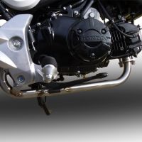 Escape compatible con Honda Msx - Grom 125 2018-2020, Decatalizzatore, Tubo supresor de catalizador 
