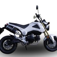 Escape compatible con Honda Msx - Grom 125 2013-2017, Furore Nero, Escape racing, linea completa, suministrado con colector especifico, articulo sin homologacion 