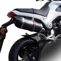 Escape compatible con Honda Msx - Grom 125 2013-2017, Furore Nero, Escape racing, linea completa, suministrado con colector especifico, articulo sin homologacion 