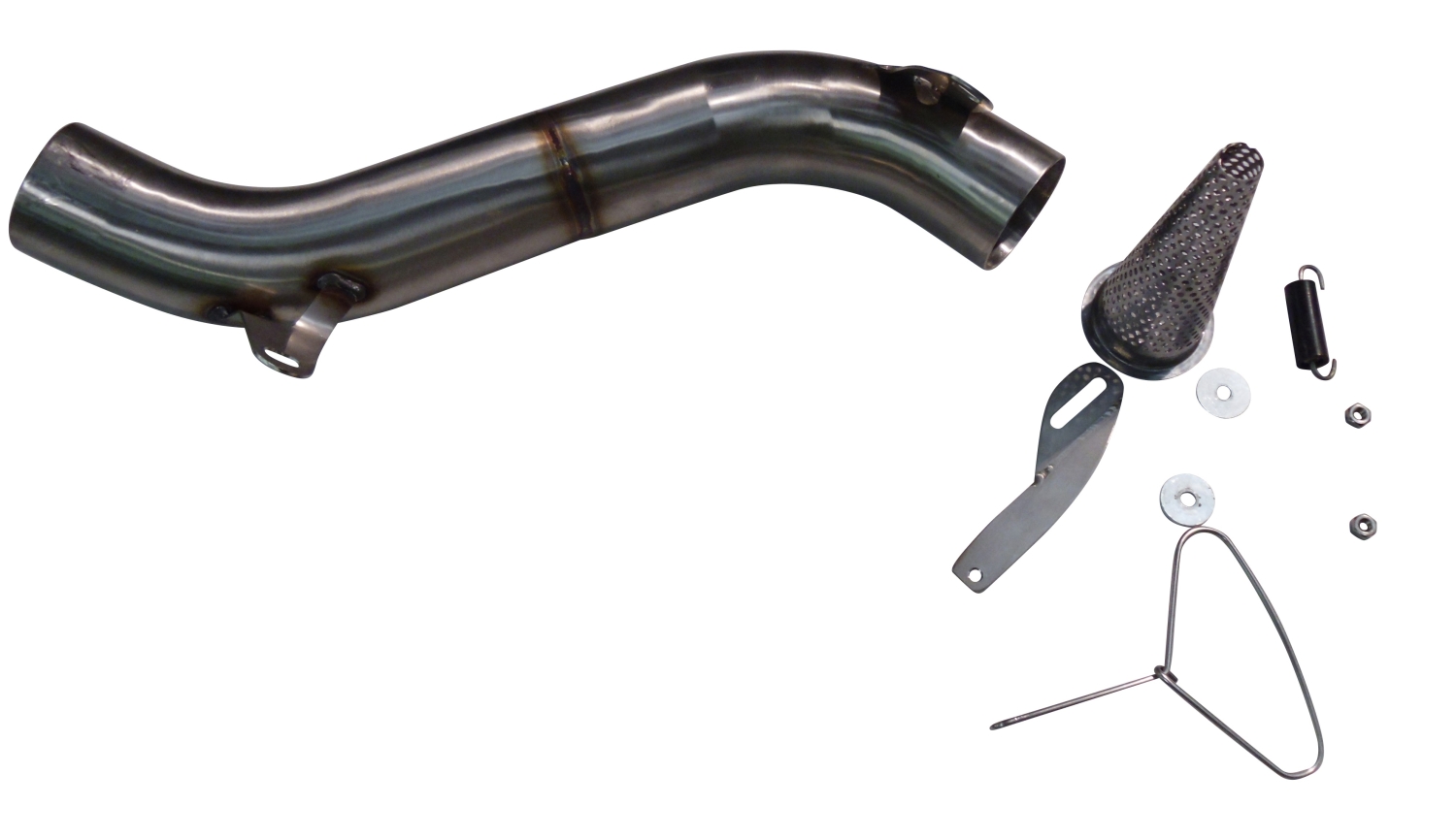 Escape compatible con Mv Agusta F3 675 2012-2016, M3 Poppy , Escape legal, homologado, silenciador con db killer desmontable y tubo de conexión específico 