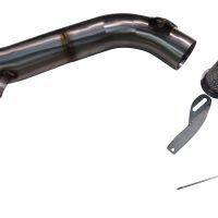 Escape compatible con Mv Agusta F3 675 2012-2016, M3 Poppy , Escape legal, homologado, silenciador con db killer desmontable y tubo de conexión específico 
