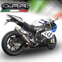 Escape compatible con Bmw S 1000 RR -M 2015-2016, Deeptone Inox, Escape legal, homologado, silenciador con db killer desmontable y tubo de conexión específico 