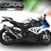 Escape compatible con Bmw S 1000 RR -M 2015-2016, Gpe Ann. titanium, Escape legal, homologado, silenciador con db killer desmontable y tubo de conexión específico 