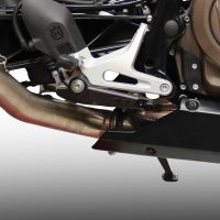 Escape compatible con Husqvarna Svartpilen 701 2018-2020, Decatalizzatore, Tubo supresor de catalizador 