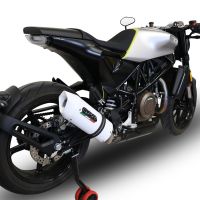 Escape compatible con Husqvarna Vitpilen 701 2018-2020, Albus Evo4, Escape legal, homologado, silenciador con db killer desmontable y tubo de conexión específico 