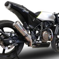 Escape compatible con Husqvarna Vitpilen 701 2018-2020, M3 Inox , Escape legal, homologado, silenciador con db killer desmontable y tubo de conexión específico 