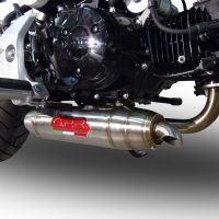 Escape compatible con Honda Msx - Grom 125 2013-2017, Deeptone Inox, Escape racing, linea completa, suministrado con colector especifico, articulo sin homologacion 