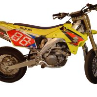 Escape compatible con Suzuki Rmz450 2008-2017, Gpe Ann. titanium, Escape legal, homologado, silenciador con db killer desmontable y tubo de conexión específico 