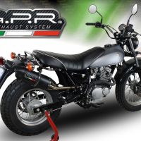 Escape compatible con Suzuki Rv 200 Van Van 2016-2017, Furore Nero, Escape legal, homologado, silenciador con db killer desmontable y tubo de conexión específico 