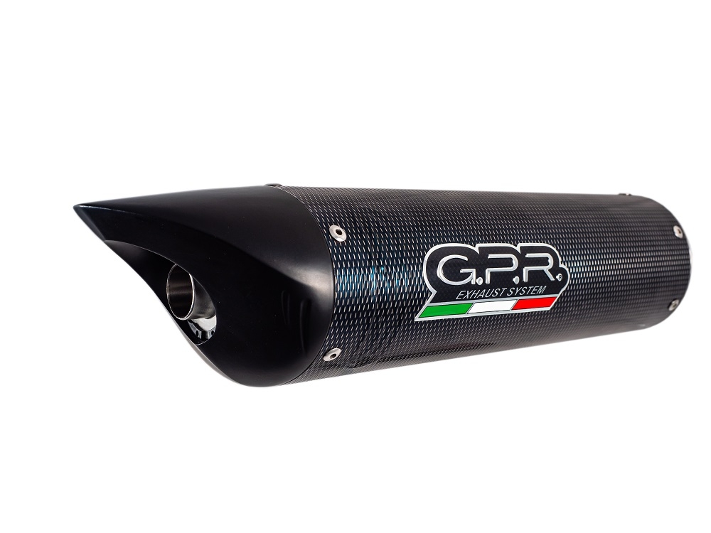 Escape compatible con Honda Cbr 600 Rr 2005-2006, Tiburon Poppy, Escape legal, homologado, silenciador con db killer desmontable y tubo de conexión específico 