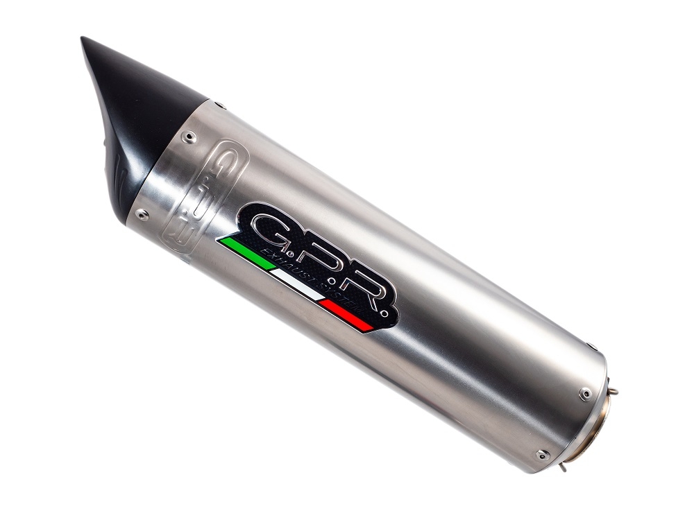 Escape compatible con Honda Cbr 600 Rr 2005-2006, Tiburon Titanium, Escape legal, homologado, silenciador con db killer desmontable y tubo de conexión específico 