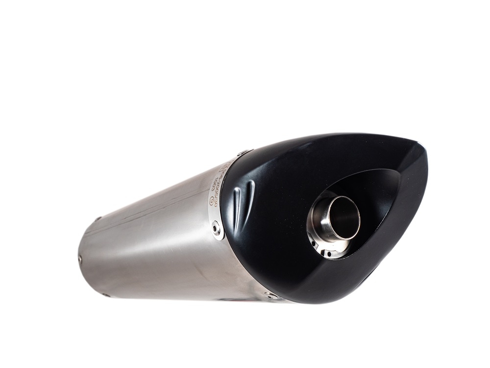Escape compatible con Honda Cbr 600 Rr 2005-2006, Tiburon Titanium, Escape legal, homologado, silenciador con db killer desmontable y tubo de conexión específico 