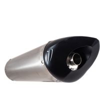 Escape compatible con Honda Cbr 600 Rr 2005-2006, Tiburon Titanium, Escape legal, homologado, silenciador con db killer desmontable y tubo de conexión específico 