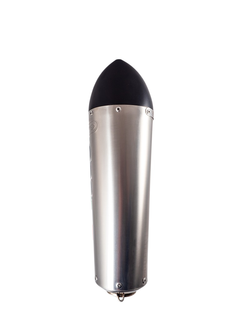 Escape compatible con Honda Cbr 600 Rr 2005-2006, Tiburon Titanium, Escape legal, homologado, silenciador con db killer desmontable y tubo de conexión específico 