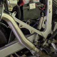 Escape compatible con Honda Transalp Xl 600 V 1996-1999, Satinox , Escape legal, homologado, silenciador con db killer desmontable y tubo de conexión específico 