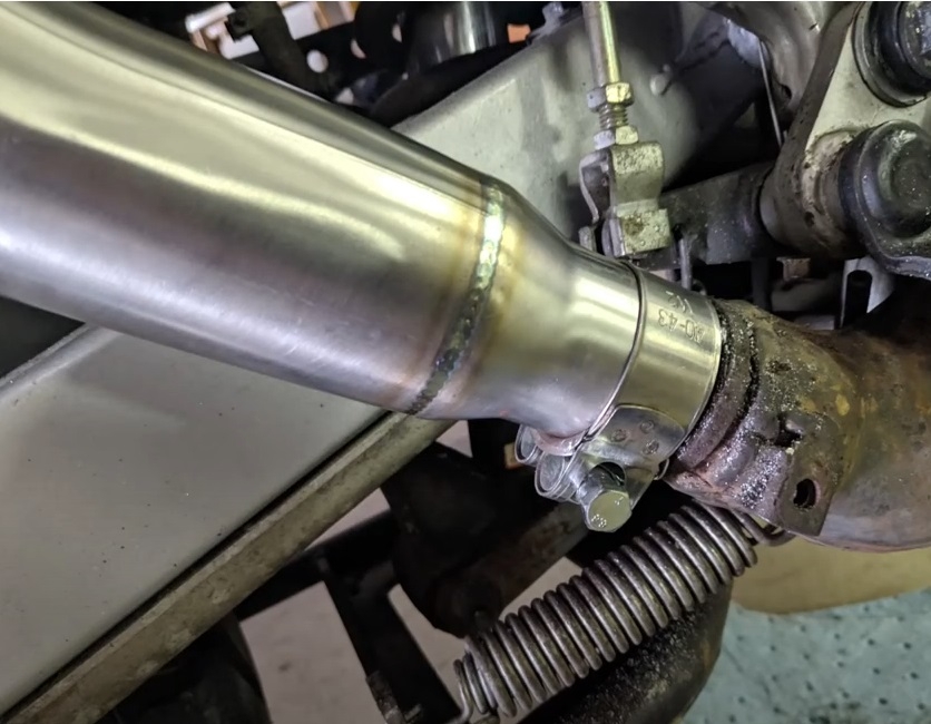 Escape compatible con Honda Transalp Xl 600 V 1996-1999, Satinox , Escape legal, homologado, silenciador con db killer desmontable y tubo de conexión específico 