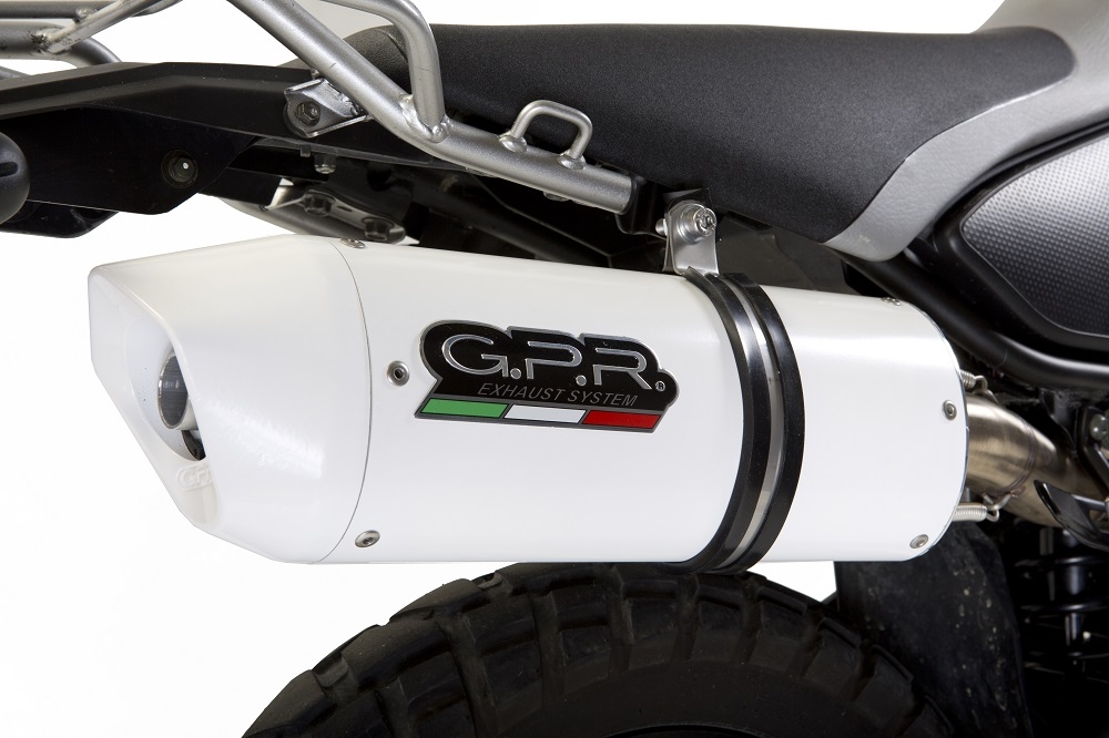 Escape compatible con Yamaha Tricker 250 2005-2008, Albus Ceramic, Escape completo homologado y legal, incluido db killer extraíble 