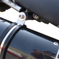 Escape compatible con Yamaha Tricker 250 2005-2008, Furore Nero, Escape legal, homologado, silenciador con db killer desmontable y tubo de conexión específico 