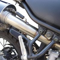 Escape compatible con Yamaha Tricker 250 2005-2008, Albus Ceramic, Escape legal, homologado, silenciador con db killer desmontable y tubo de conexión específico 