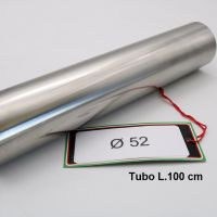 GPR escape compatible con  Cafè Racer Cafè Racer 1-, Tubo inox D. 52mm X 1mm L.1000mm,  