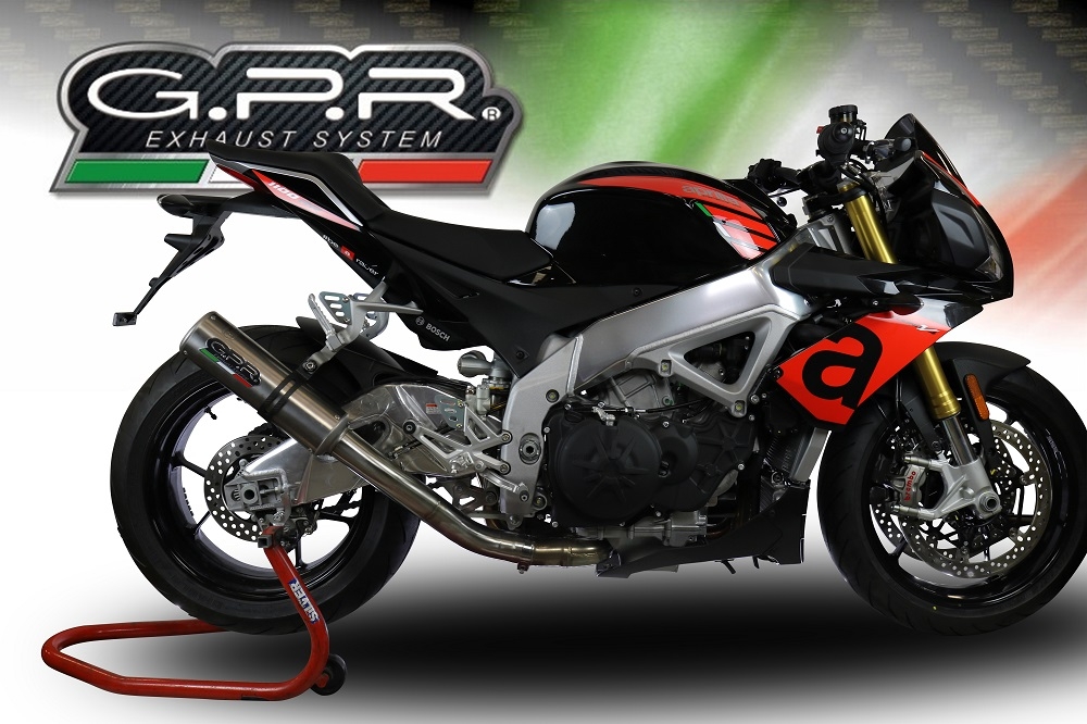 Escape compatible con Aprilia Tuono 1100 V4 Rr 2017-2020, M3 Inox , Escape homologaedo, legal para mercados fuera de la UE, incluido tubo de enlace y db killer extraíble 