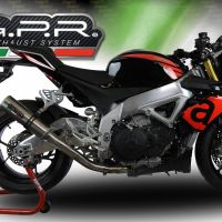 Escape compatible con Aprilia Tuono 1100 V4 Rr 2017-2020, M3 Inox , Escape homologaedo, legal para mercados fuera de la UE, incluido tubo de enlace y db killer extraíble 