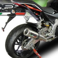 Escape compatible con Aprilia Tuono 1100 V4 Rr 2017-2020, M3 Inox , Escape homologaedo, legal para mercados fuera de la UE, incluido tubo de enlace y db killer extraíble 