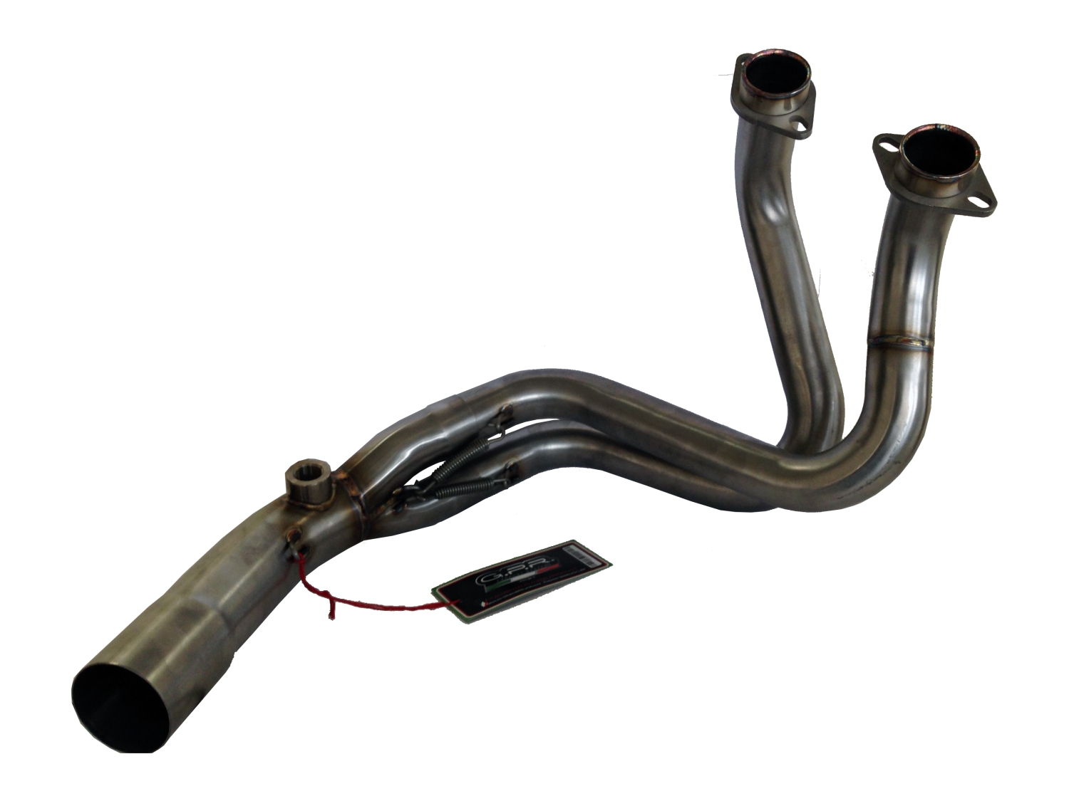 Escape compatible con Kawasaki Er 6 N - F 2012-2016, M3 Poppy , Escape completo homologado y legal, incluido db killer extraíble 