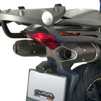Escape compatible con Honda Vfr 800 V-Tec 2002-2013, Furore Nero, Par de terminales de escape homologados, con db killer extraíbles y tubos de conexión específicos 